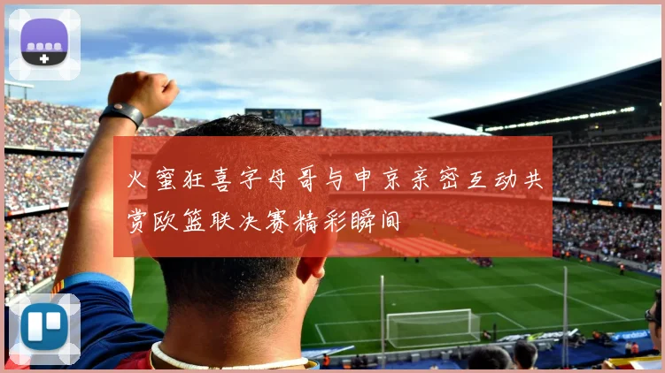 火蜜狂喜字母哥与申京亲密互动共赏欧篮联决赛精彩瞬间